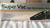 Super Vac Auto Vac - Untested