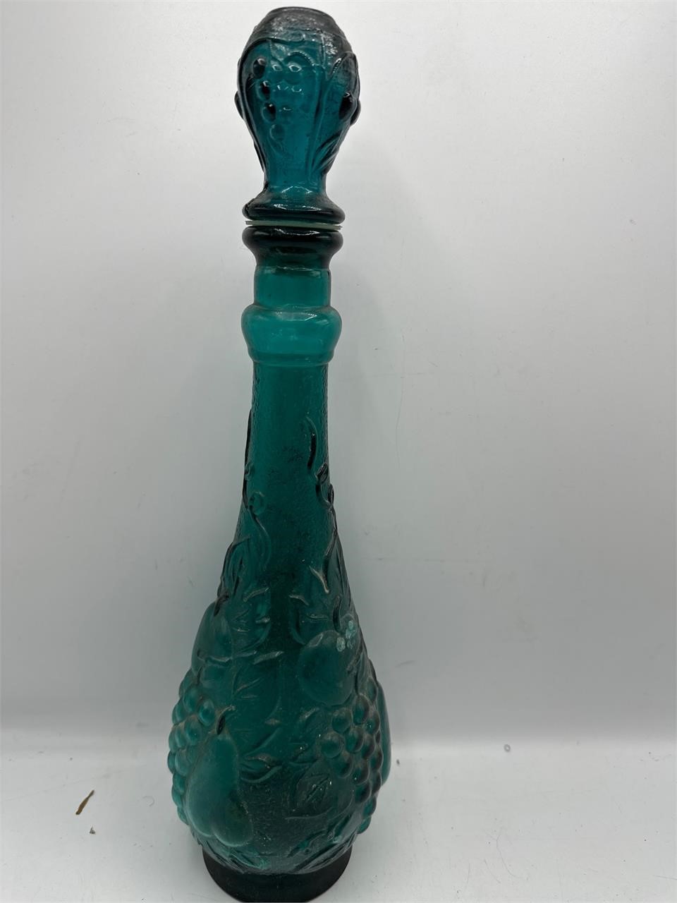 Vintage Empoli glass decanter