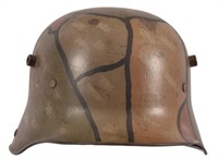 WWI Imperial German Camouflage Helmet