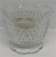 Diamond point jelly bowl