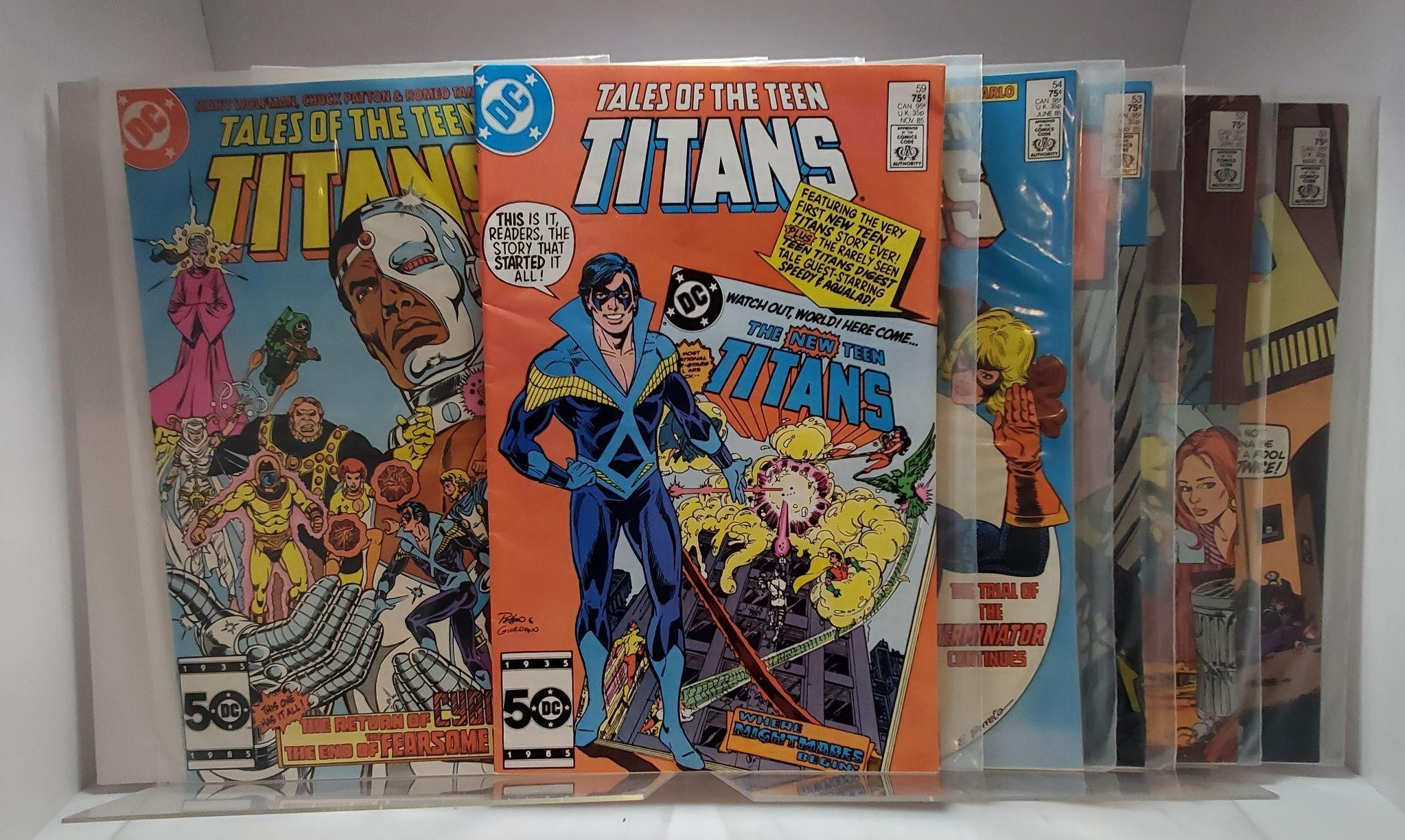 Comics - DC Tales of the Teen Titans #51-#59