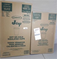 2 Cases Of Dart Insulated Cups