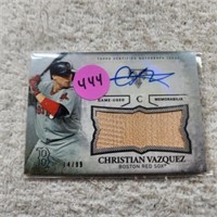 2015 Topps Autograph Game Used Bat Christian