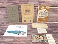 1950s & 60s Automotive Manuals