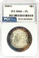 1880-S Morgan Silver Dollar NS-65 + PL