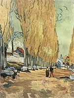 Vincent Van Gogh "Les Aliscamps"