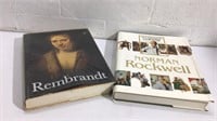 Rembrandt & Rockwell Coffee table Books M16D