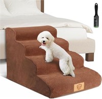 20.5" Almcmy Dog Stairs for High Beds, Foam Stairs
