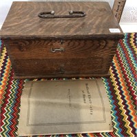 Antique Medical Electricity at Home in Wooden Box