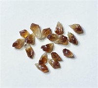 Natural Citrine Crystals - Small Points