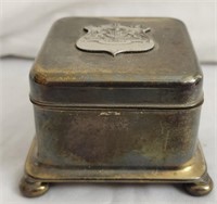 Small Vintage Brass Box