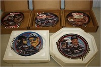 5 Dale Earrhard Collector Plates