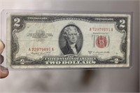 1953 $2.00 Red Seal Note