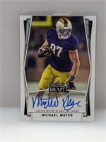 /100 2022 Leaf Draft Michael Mayer Auto BA-MM1