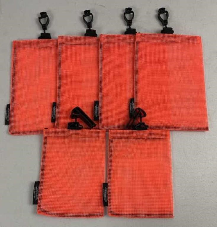 (6) High Visibility Utility Bags, 2 different