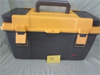 Plano Yellow's Gray Tool Box w/ tray insert