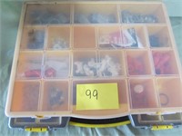 Storage Cases w/ Misc Wire Connectors & Wire Nuts