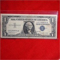 1957 B Dollar Silver Certificate