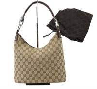 GUCCI GG Canvas One Shoulder Bag