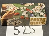 New vtg poker chips