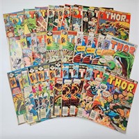 LARGE ASSORTMENT OF THE MIGHTY THOR COMIC BOOKS