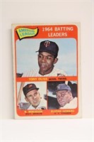 TOPPS #1 1964 BATTING LEADERS  BASEBALL CARD