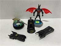 Assorted Batman memorabilia collectibles