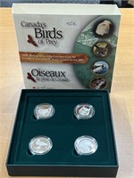 2000 Cdn Birds of Prey 4 -$.50 Coin Set