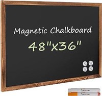 Magnetic Chalkboard Blackboard 48x36