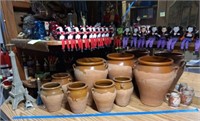 Pottery Jars, Mugs, Smoking Pipes