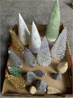 Assortment of Holiday Tree Decorations