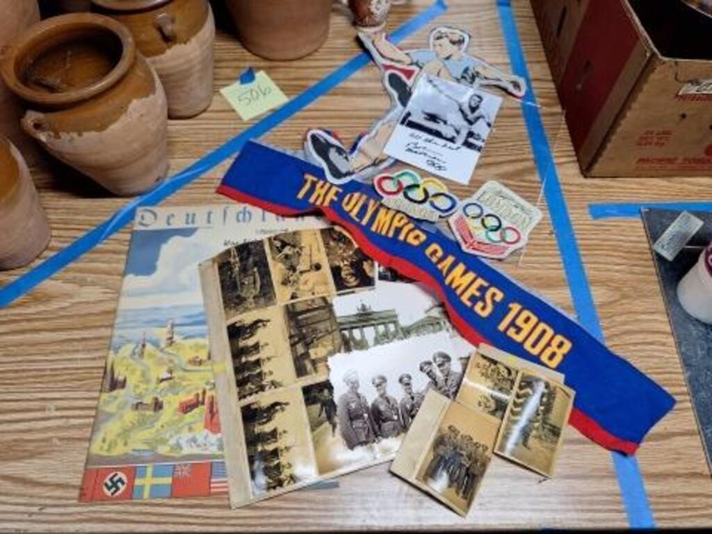 Vintage Olympic Memorabilia, Germany War Photos