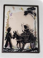 Victorian Silhouettes Hand Painted Horse Buggy CoG