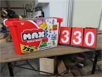 MAX BUILDMORE BRICKS- COMPARABLE TO LEGOS