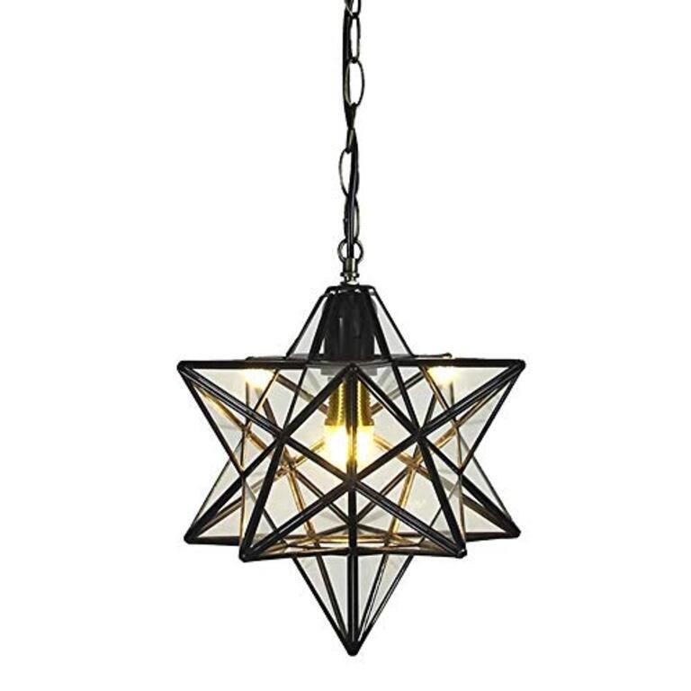 12 inch Moravian Star Pendant Light Ceiling