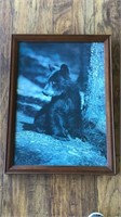 Framed Bear Cub print