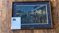 Mort Kunstler triple mat framed Print Charleston –