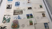 Stamps Unaddressed First Day of Issue Christmas