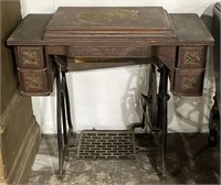 (JK) Vintage Sewing Table No Sewing Machine