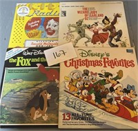 (4) Records; Disney & More; See Pics for Titles