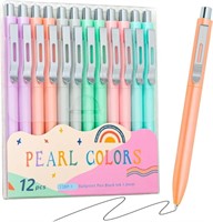 Yuimion 12-Pack Retractable Ballpoint Pens - Comfo