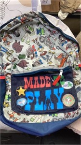 Made to play backpack, spread, comfort, blanket,