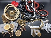 Assortment of Costume Jewelry
