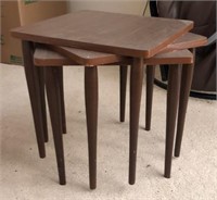 Stacking Tables, 3 Tables 14.5” Square, 15”’Tall