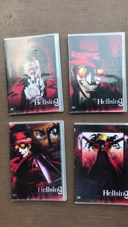 Hellsing DVD’s (4)