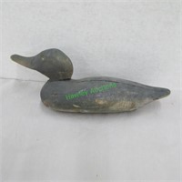 Working Duck Decoy - Wood w/one glass eye