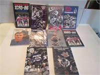 LOT OLD HOCKEY OFFICIAL GUIDES, YEARBOOKS