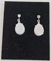 (X) Avon Sterling Silver And Mother Of Pearl Drop