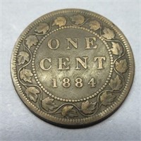 1884 LARGE CENT - CANADA