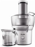 Breville Juice Fountain Compact  Juicer, Silver